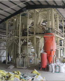 河南蘭考富人幫顆粒飼料生產(chǎn)線